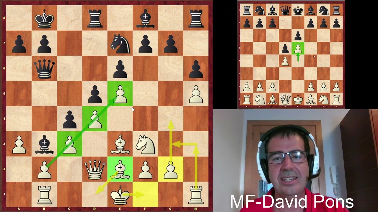 La Variante del Avance  contra la defensa Francesa!!