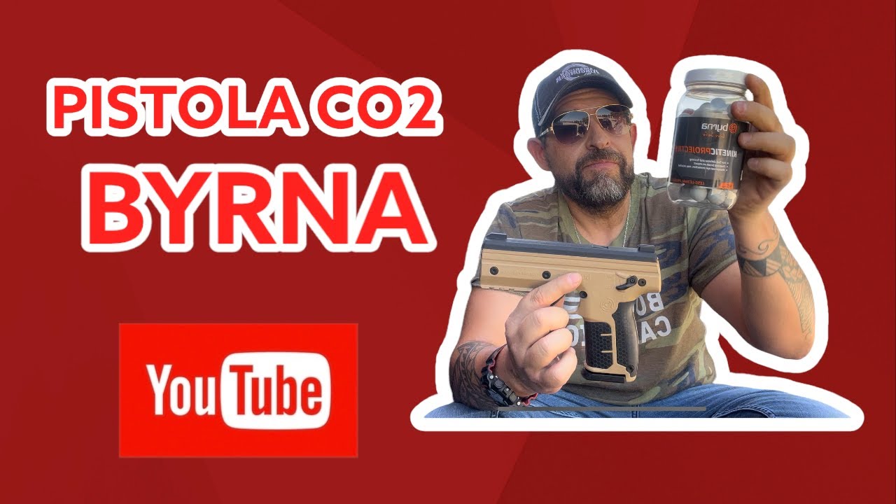 Pistola Co2 Defensa Personal Byrna SD Postas De Goma Pimienta - QLQ Táctico