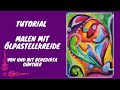 Tutorial, malen mit Ölpastellkreide!