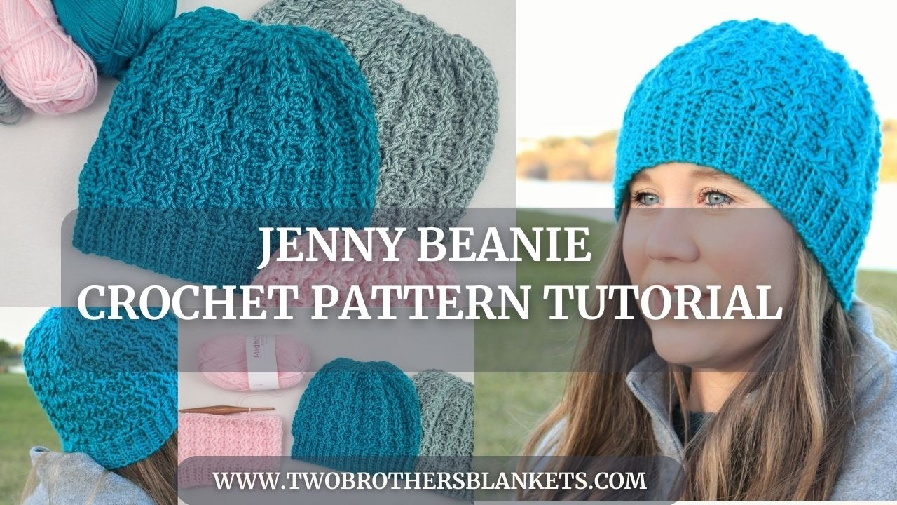 Easy Crochet Cable Beanie – The Jenny Beanie (Free Pattern + Tutorial ...