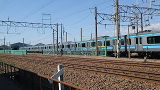 スイッチャー + E231系800番台K7編成  移動 ② 【2024/04/23㈫】 #ATゲート #将軍野踏切