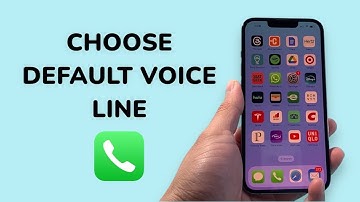 Dual SIM iPhone: How To Choose / Change Default Voice Line
