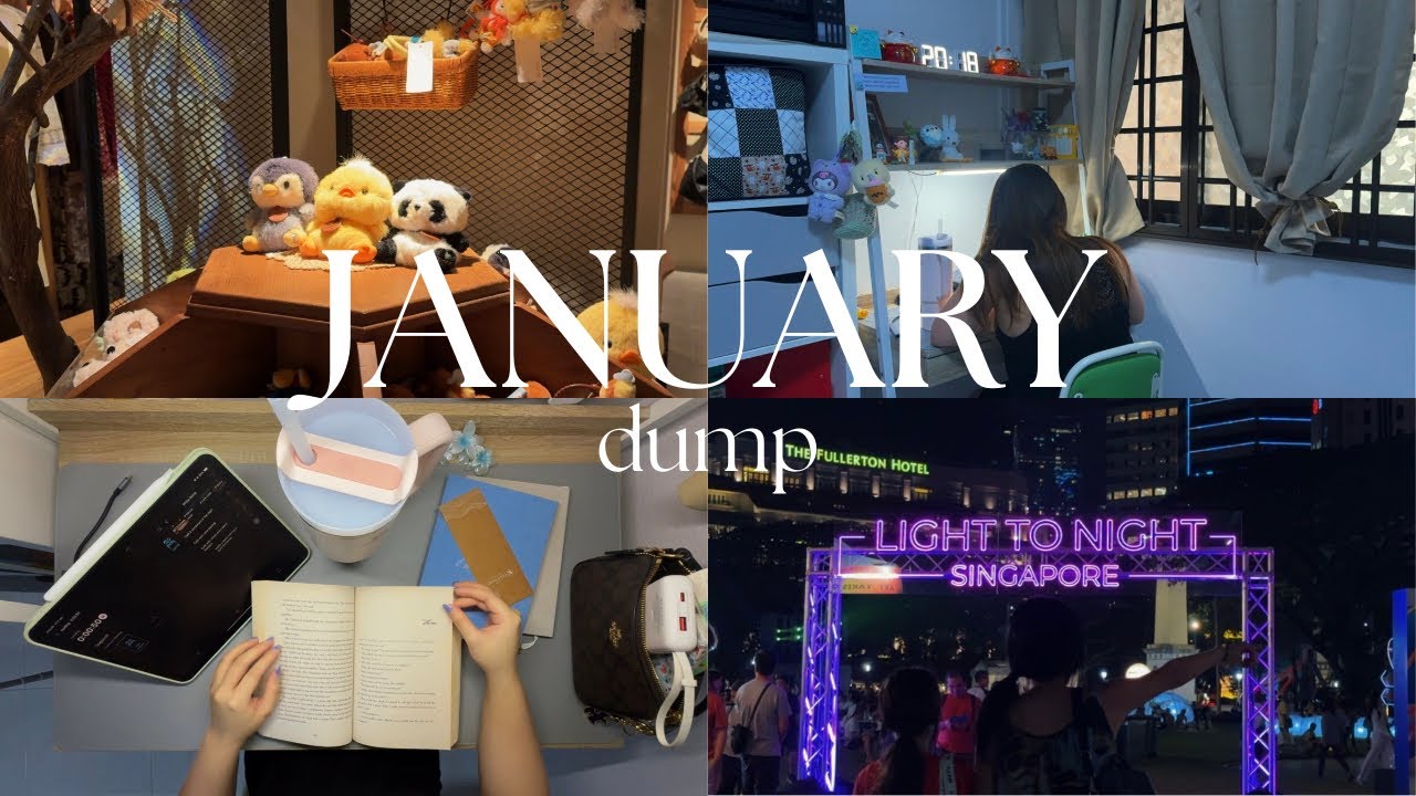 my first week of 2026 | life updates, friendship anniversary, new hobbies | singapore