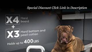 Travel in Style! 🚗 FURTIME Dog Seat Cover for Trucks & SUVs