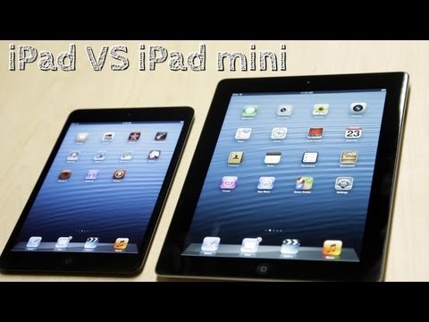 iPad 4 или iPad mini : что выбрать ?