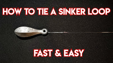 How to Tie a Simple Sinker Loop