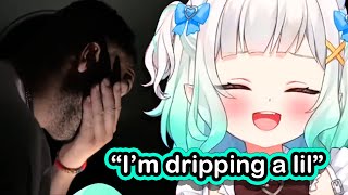 Mint breaks her guide with a sus comment