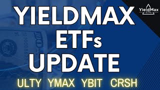 Yieldmax ETFs UPDATE: ULTY YMAX YBIT CRSH | Q&A w/Jay  Part 1 of 3