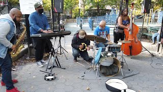 Walking NYC : Harlem, Manhattan from Marcus Garvey Park to 155th Street (October 24, 2020)