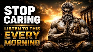 ✨Stop Caring — Watch Everything Change | STOICISM