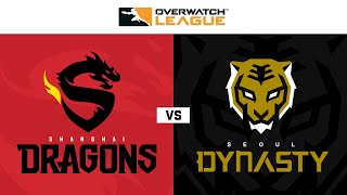 Shanghai Dragons vs Seoul Dynasty | Week 12 Day 2 | Part 1
