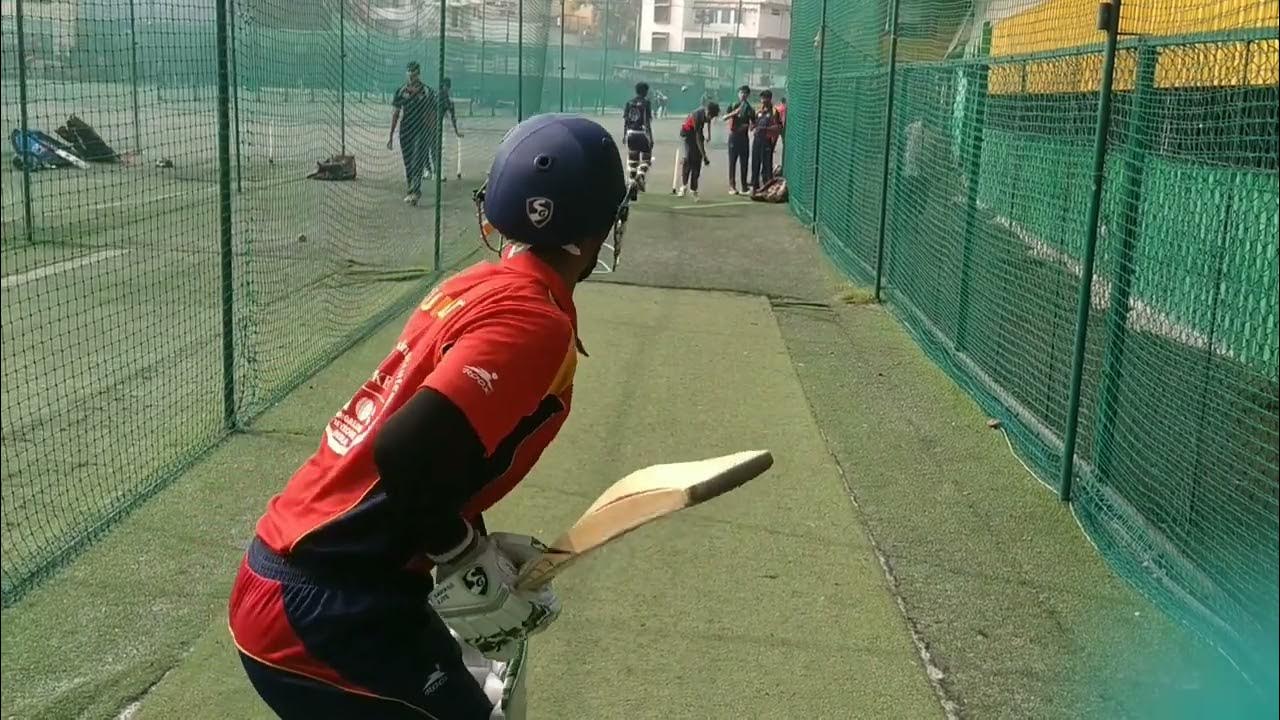 Net practice in Karnataka institute of cricket (kioc) YouTube