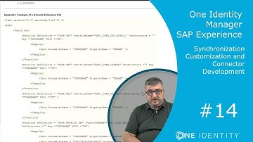 One Identity Manager | SAP Experience #14 | Synchronization Customization and Connector Development