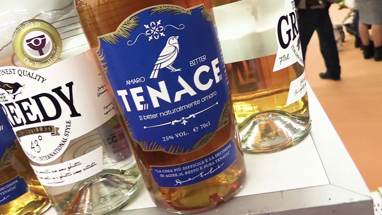 Dave Garzon di About Ten presenta bitter Tenace a Expo Riva Hotel