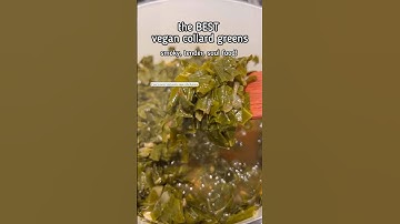 #Vegan Collard Greens for Juneteenth and beyond 🙌🏾 #shorts  #veganrecipes #cooking #recipe