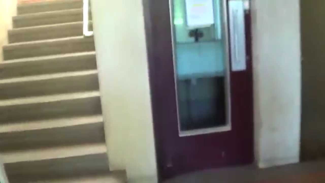 Nice 1952 Schlieren elevator @ Geneva, Switzerland