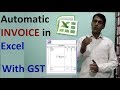how to create automated invoice in excel || How To Make Simple Billing System Using Excel