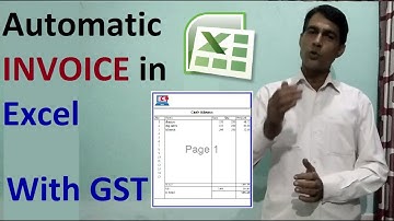how to create automated invoice in excel || How To Make Simple Billing System Using Excel