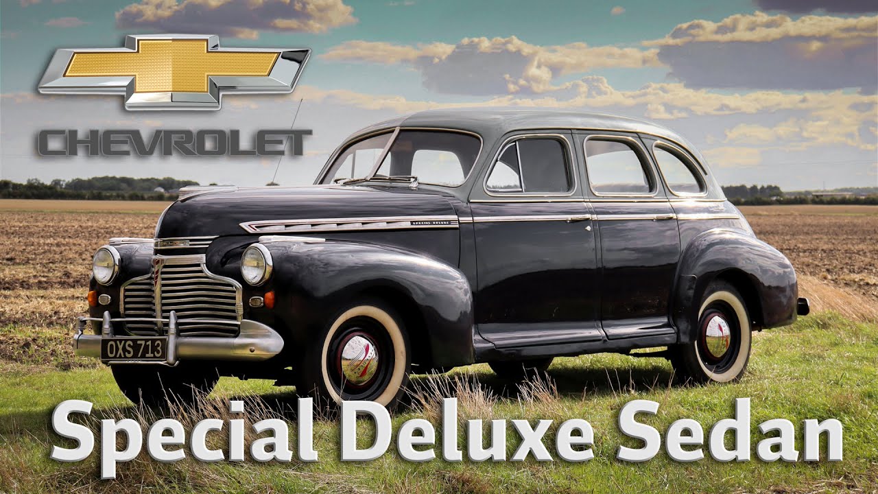 1941 Chevrolet Special Deluxe Sedan - Supplied new to South Africa and used by the SAAF
