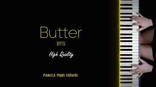 BTS (방탄소년단) - Butter | High Quality Piano Karaoke by Pianella Piano