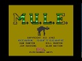 Diskette et boite originale M.U.L.E. livret facsimilé Atari 800 XL 400 8bit MULE