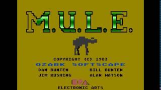 M.U.L.E. (1983)  Intro for Atari 8bit