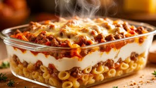 Grandma's pasta bake – so simple yet incredibly delicious!