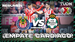 Resumen y goles | Chivas vs Santos | Liga Mx - CL2024 J1 | TUDN