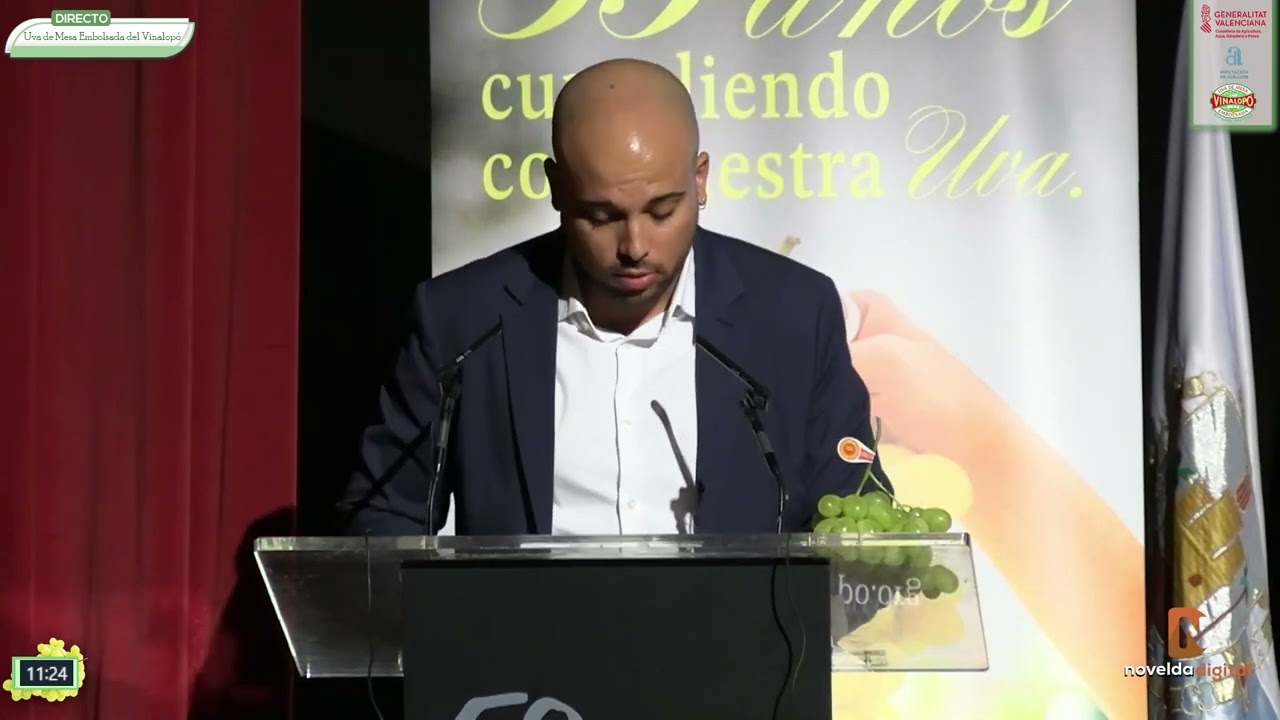 Presentación campaña uva de mesa embolsada 2024 Novelda Digital