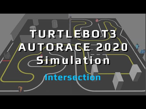 [TurtleBot3 AutoRace 2020 for Noetic] Mission 2 : Intersection