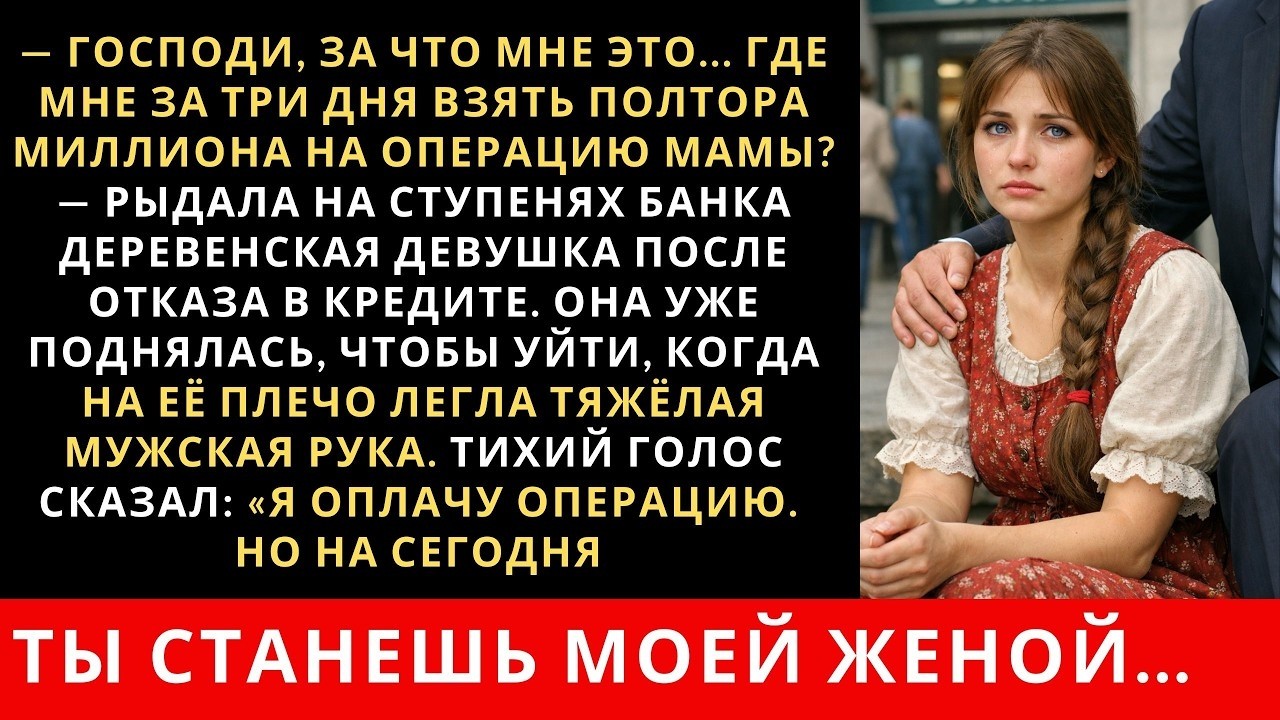 «Где взять 1,5 миллиона за три дня на операцию мамы?» — девушка рыдала на ступенях банка…