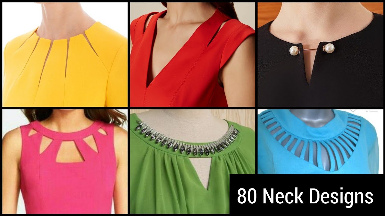 Top Class 80 New Neck Designs For Kurti,Peplum top,Tunic top,Qamiz/Shirts & Blouses