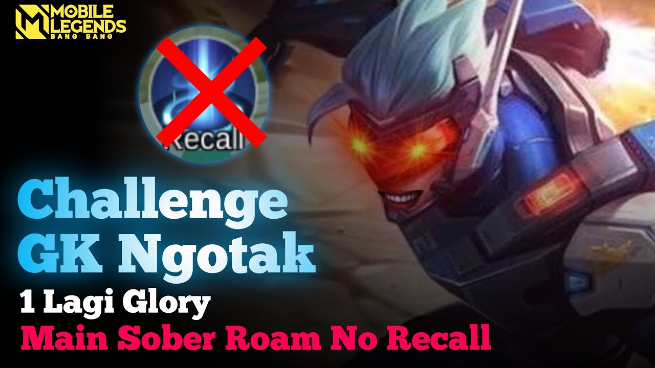 1 Bintang  Lagi Glory Challenge Sober Roam Tanpa Recall!