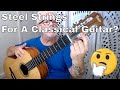 Steel strings for a classical guitar  thomastikinfeld classical s flat wound steel strings review