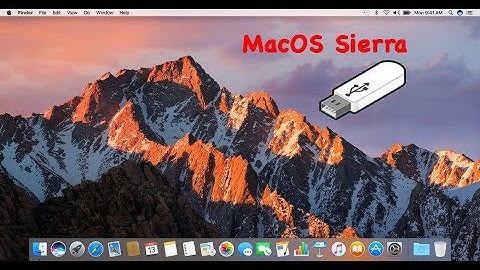 Create a MacOS Sierra 10.12.6 Final Bootable USB Installer