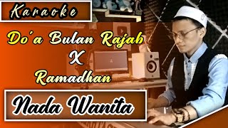 Karaoke Medley DO'A BULAN RAJAB X RAMADHAN - Nada Wanita