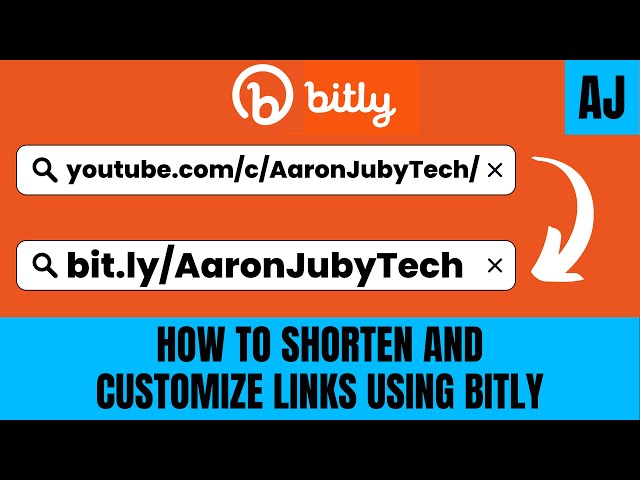 How To Shorten And Customize Links Using Bitly (URL Shortener) class=
