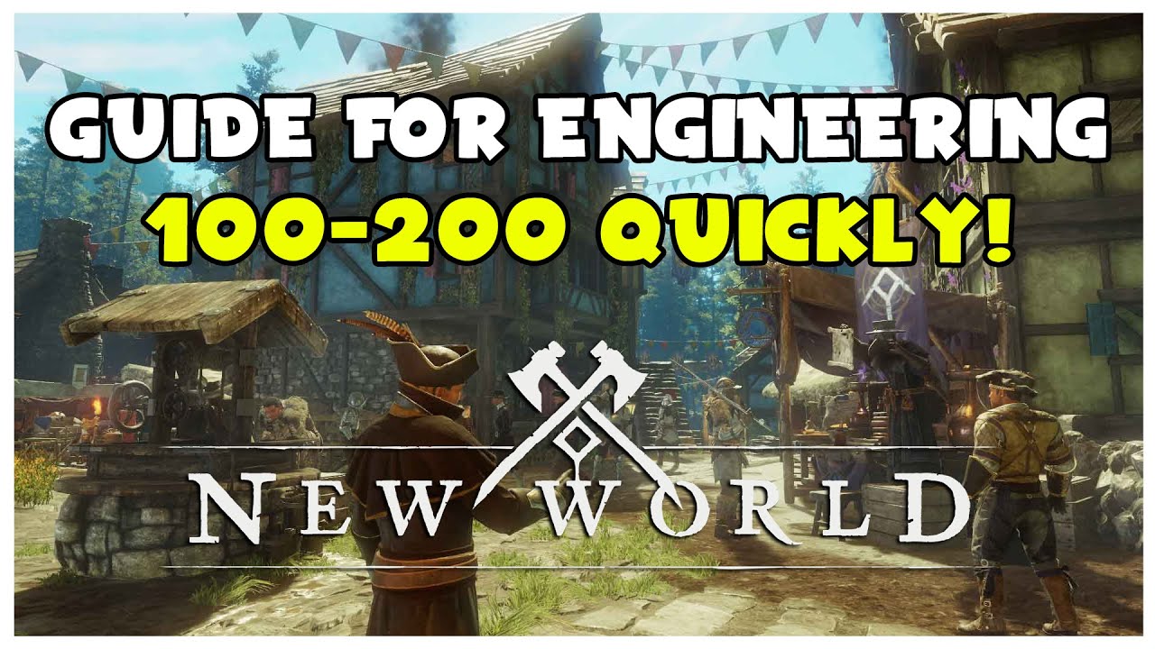 How To Lvl Engineering 100-200 LOW TIER MATS! | New World Guide - YouTube
