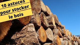 10 ASTUCES POUR LE STOCKAGE DU BOIS