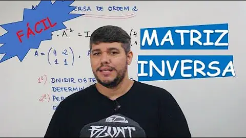 Como calcular a inversa de um matriz?
