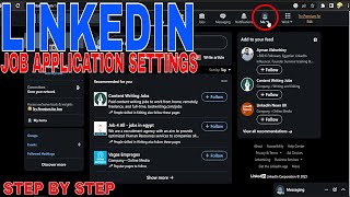 ✅  How To Edit Job Application Settings On LinkedIn 🔴