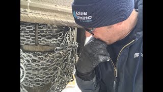 Real CDL Driver Installs Truck Chains (NO ROLL)