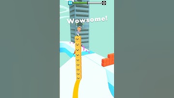 Cube Surfer Gameplay Level 14 |🤑🤠| #shorts #arcadeboxgaming #asmrgames