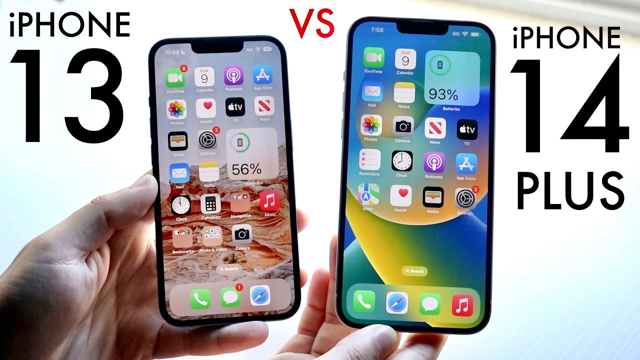 iPhone 14 Plus Vs iPhone 8 Plus! (Comparison) (Review) 