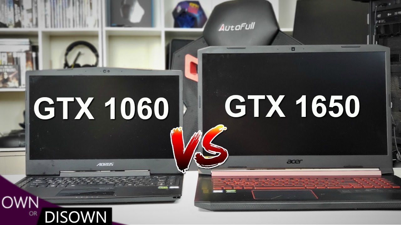 1650 Vs 1060 6gb. GTX 1060 in Laptop.