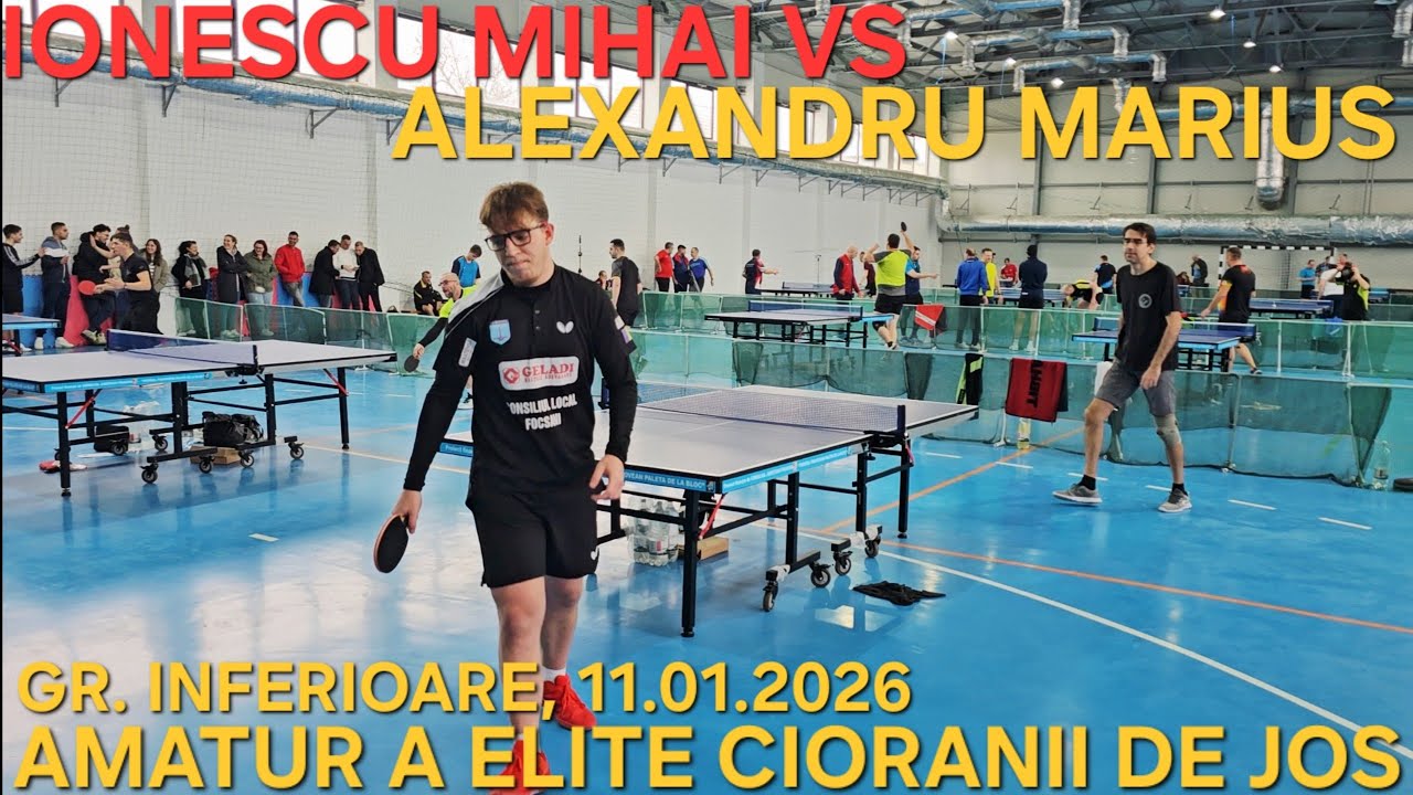 Amatur A ELITE Ionescu Mihai vs Alexandru Marius, Cioranii de Jos 11.01.2026