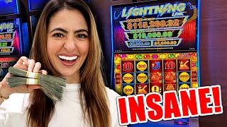 I GOT AN INSANE HANDPAY JACKPOT on Happy Lantern Lightning Link!