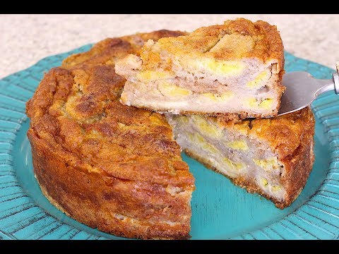 TORTA DE BANANA CREMOSA MAIS FÁCIL DO MUNDO - SUPER RÁPIDA E MARAVILHOSA!! - Isamara Amâncio