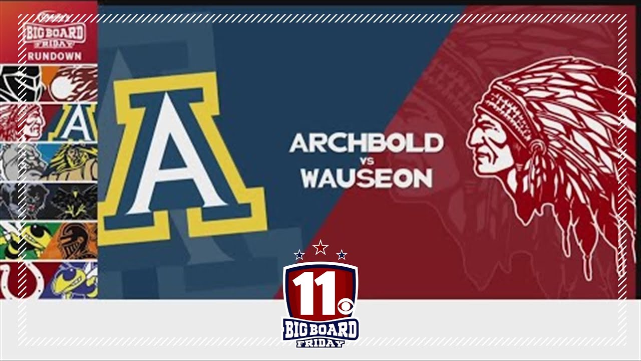 Big Board Friday Basketball Week 9 Archbold vs. Wauseon boys YouTube