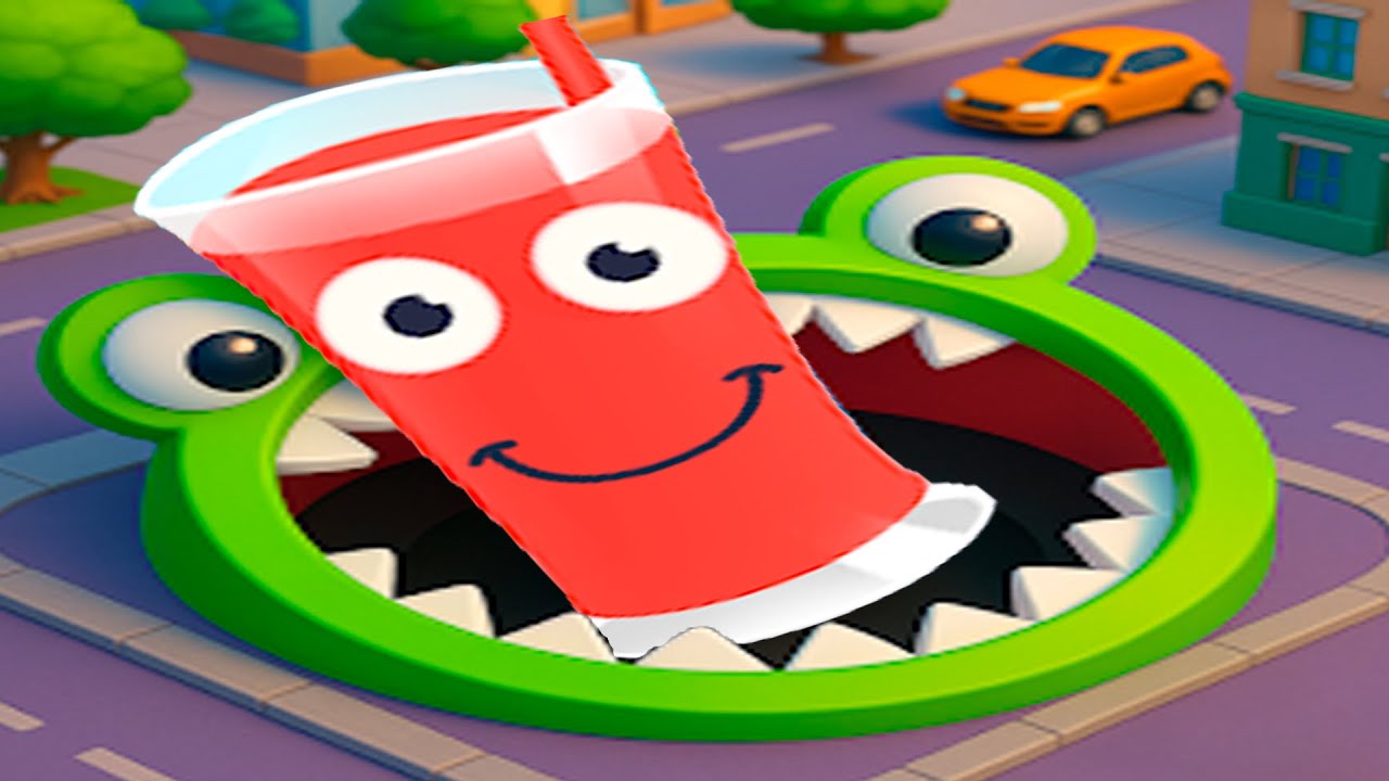 Hole.io vs Juice Run - Gameplay Walkthrough - All Levels (IOS, Android)